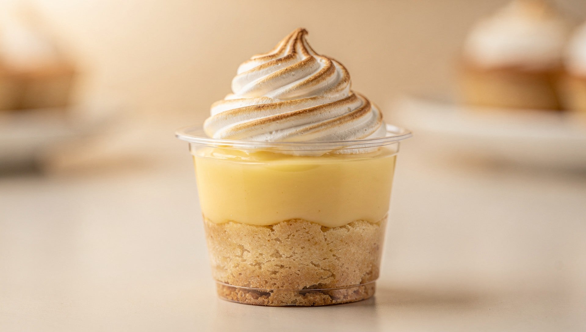 Postres saludables en vasos