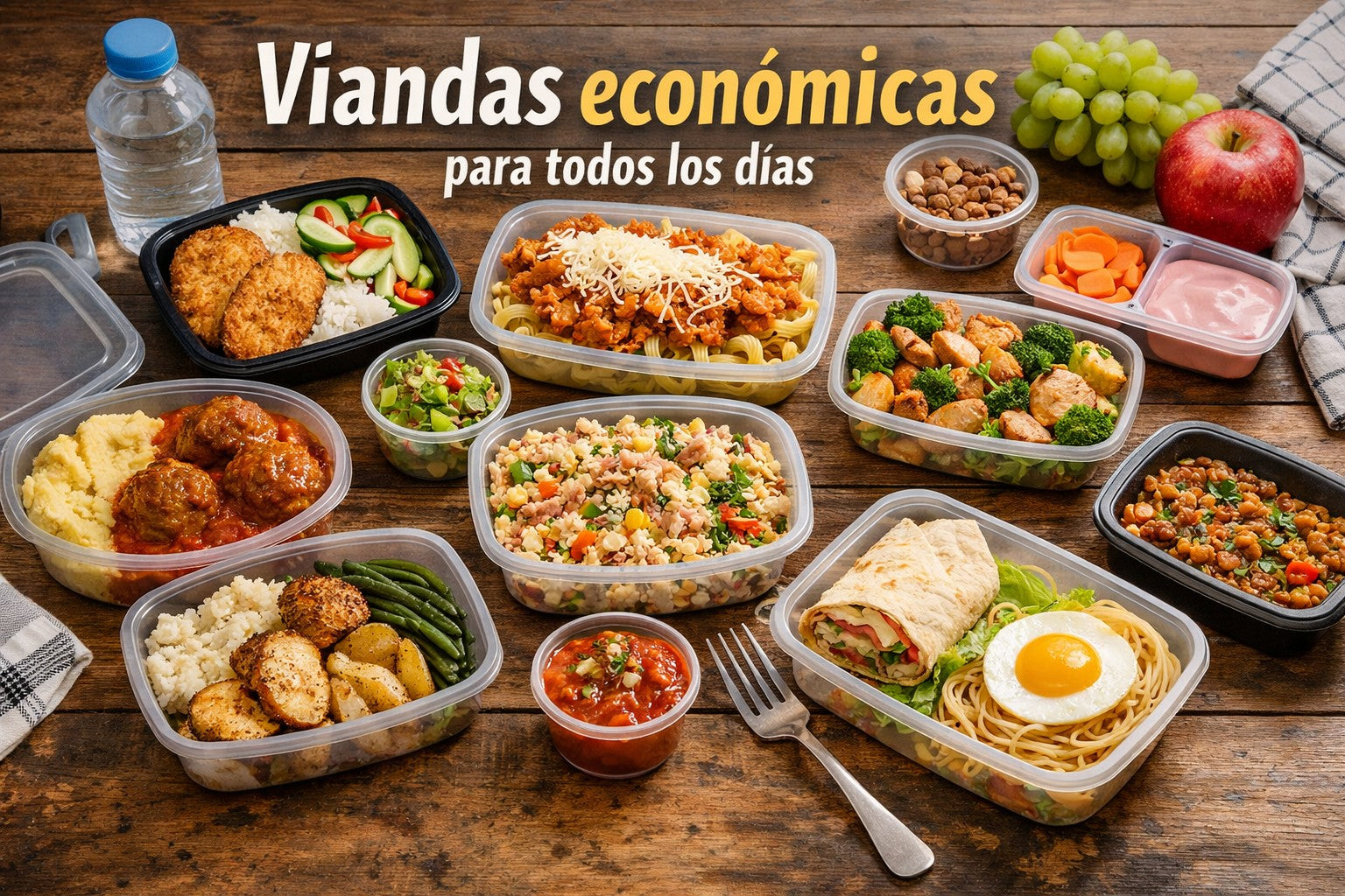 Viandas económicas, tu solución para todos los días