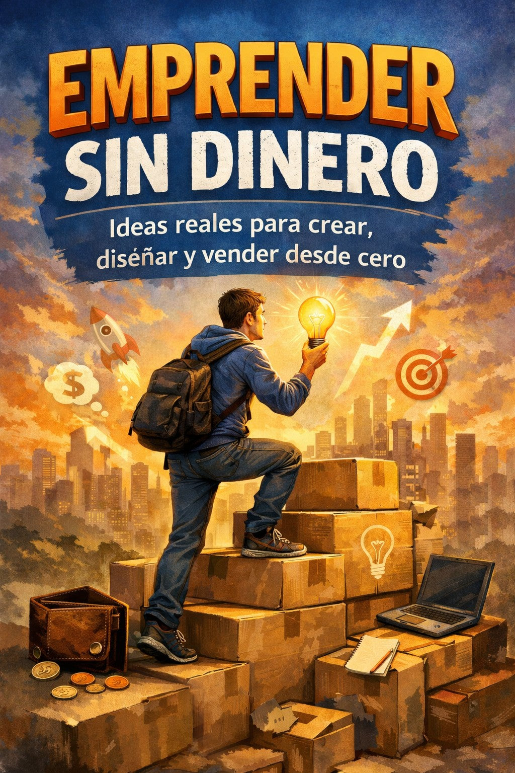 Emprender sin dinero, ideas reales para Crear, Diseñar y Vender