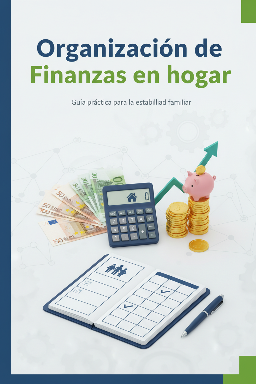 Portada ebook Organización de Finanzas en el hogar