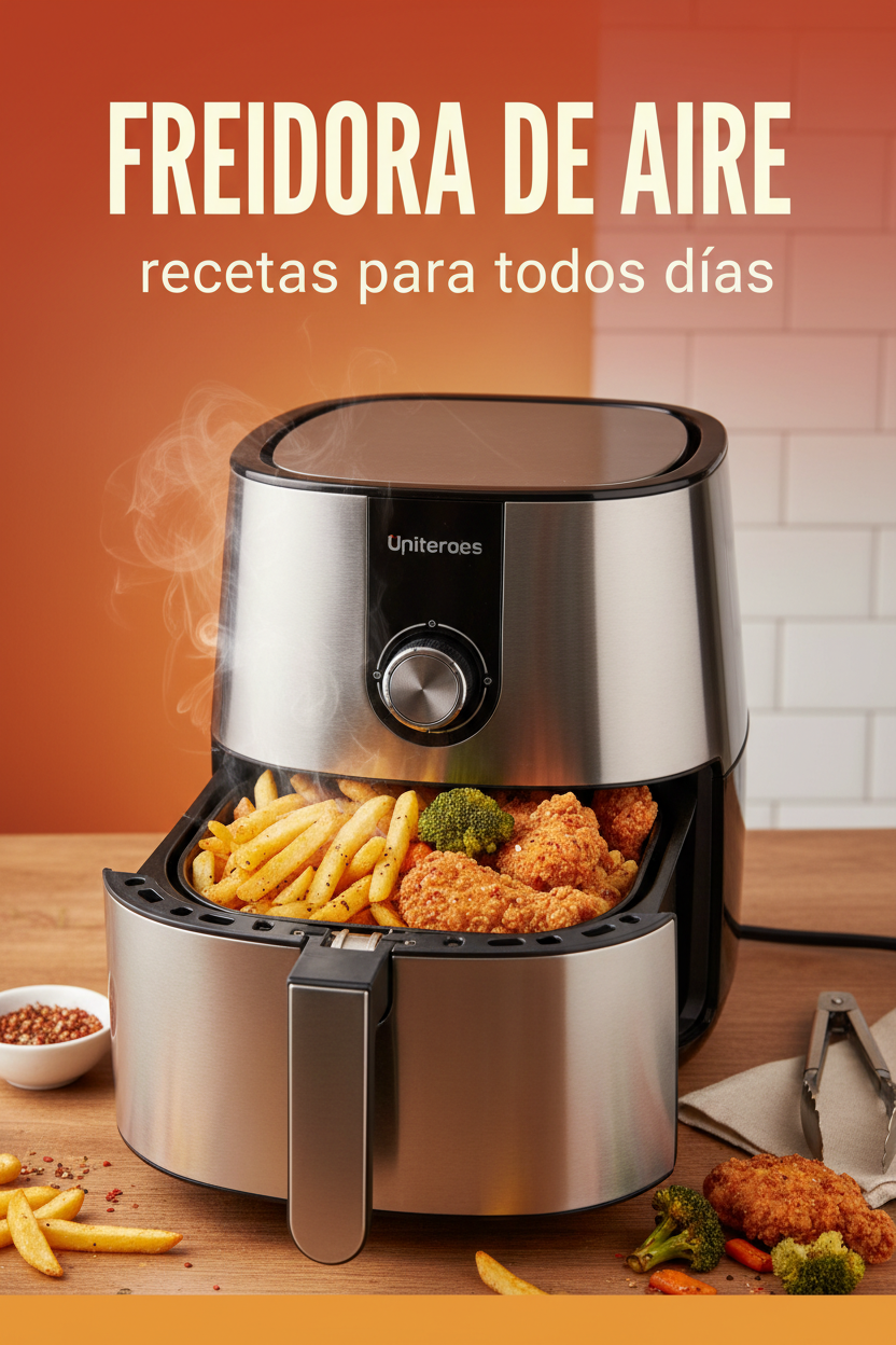 Portada ebook Freidora de Aire recetas